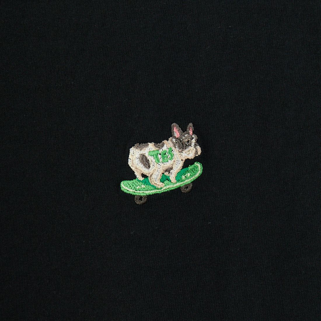The Endless Summer [エンドレスサマー] 別注 BUHIワンポイントロゴ刺繍Tシャツ [FH-25574510-JF] BLACK