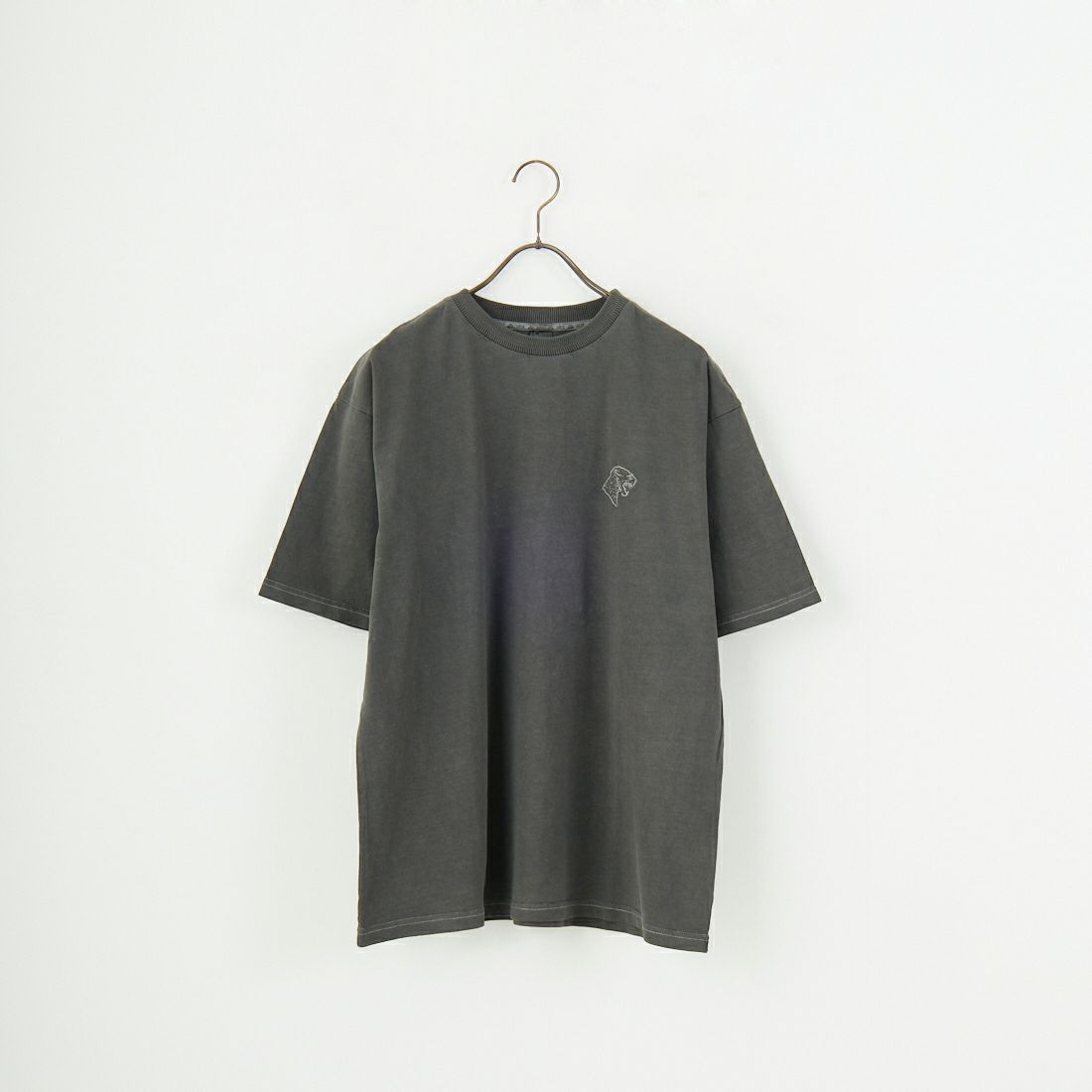 POLeR [ポーラー] ピグメントスーベニアTシャツ [251MCV0056] BLACK