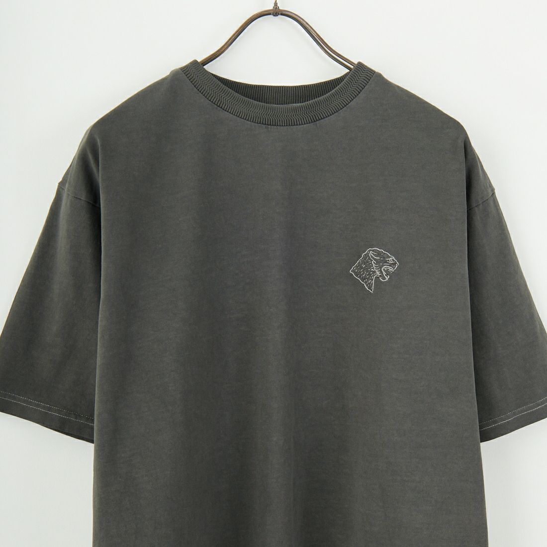 POLeR [ポーラー] ピグメントスーベニアTシャツ [251MCV0056] BLACK