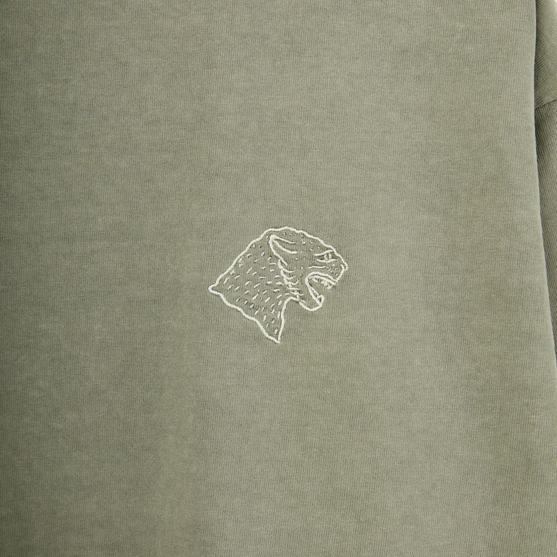 POLeR [ポーラー] ピグメントスーベニアTシャツ [251MCV0056] GRAY