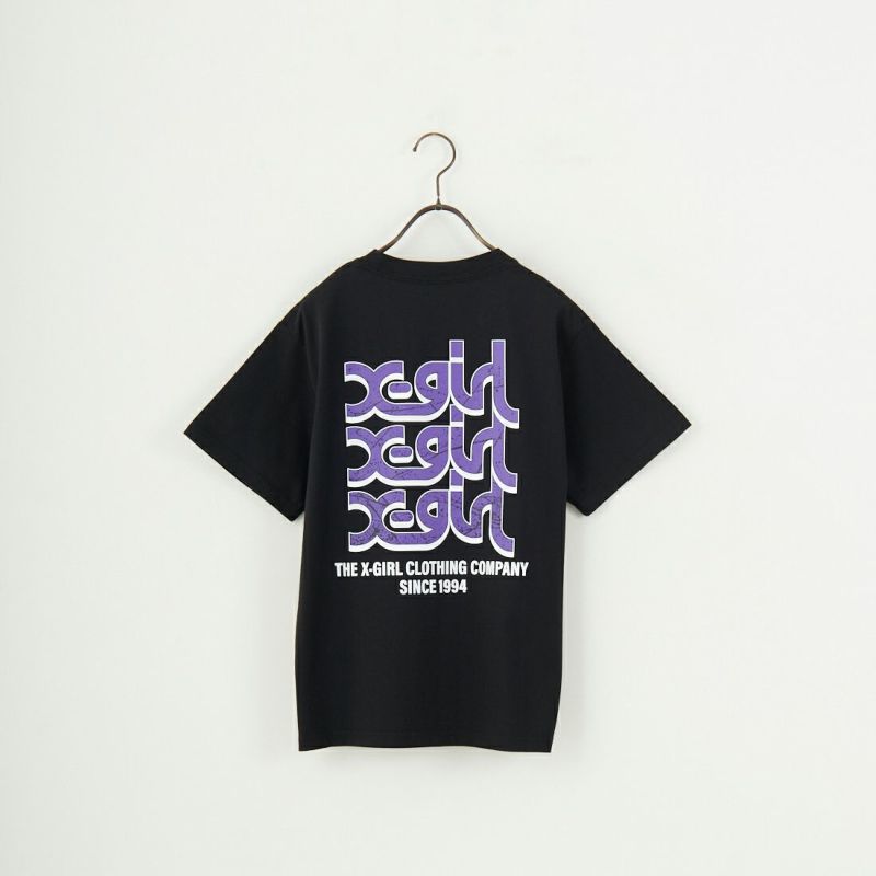 X-girl [エックスガール] ショートスリーブ プリントTシャツ