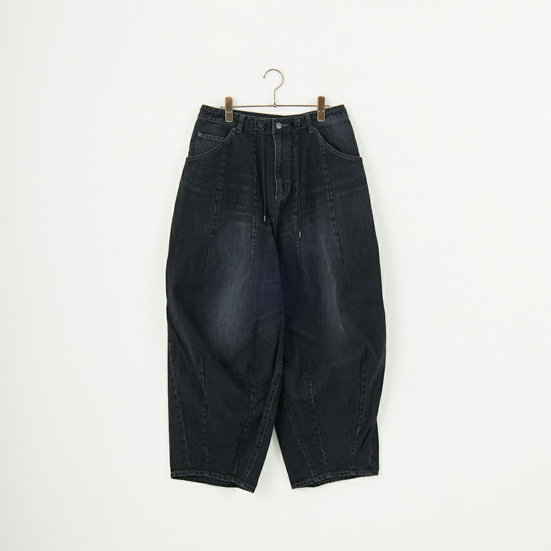 Needles [ニードルズ] 12ozデニム ヒザデルパンツ [QV161] B BLACK