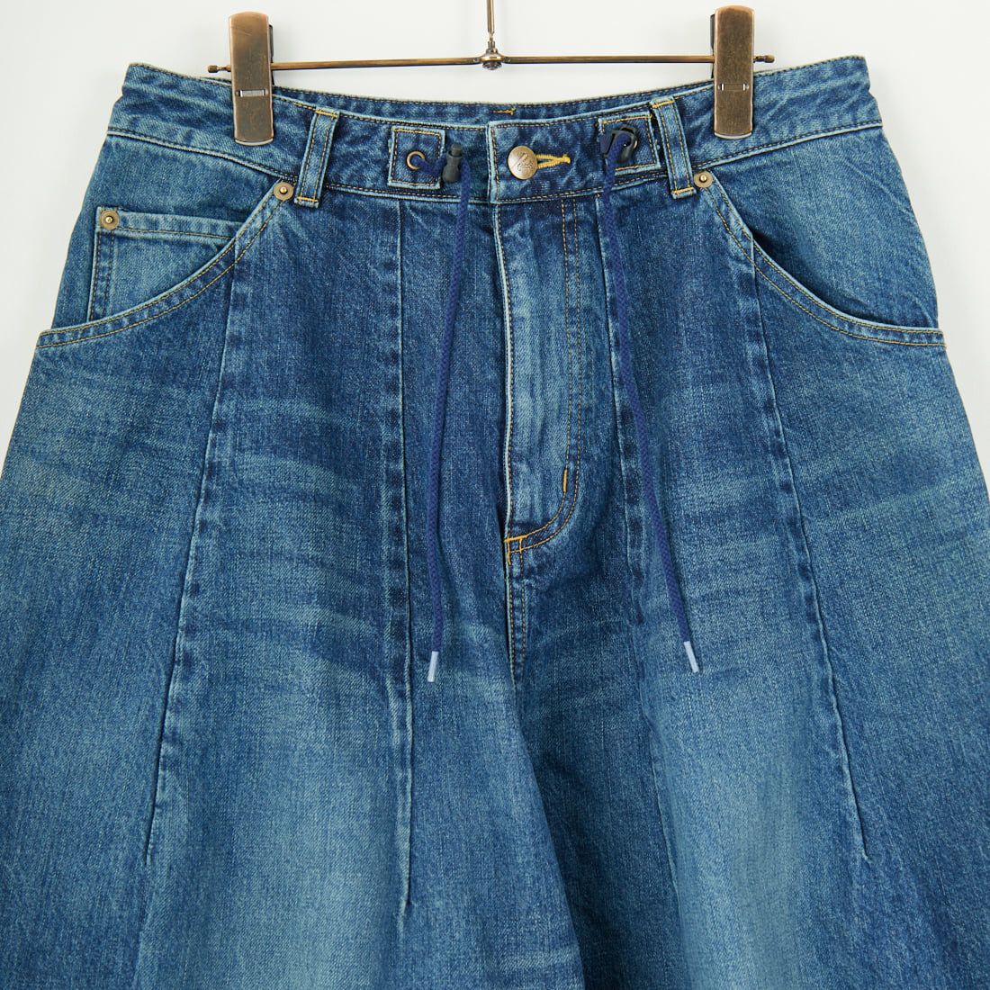 Needles [ニードルズ] 12ozデニム ヒザデルパンツ [QV161] A INDIGO