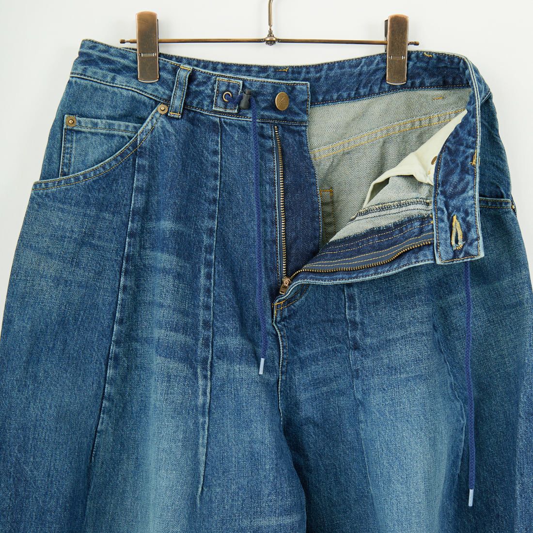 Needles [ニードルズ] 12ozデニム ヒザデルパンツ [QV161] A INDIGO