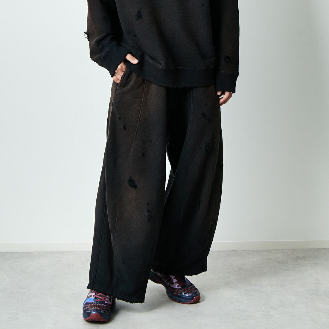 D BLACK	&&モデル身長：179cm 着用サイズ：XS&&