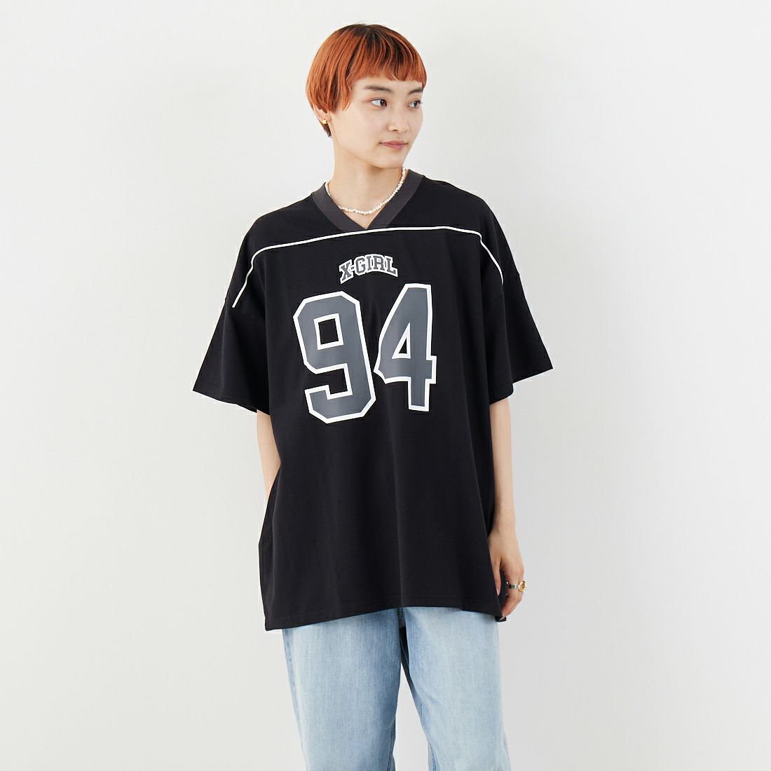BLACK&&モデル身長：160cm 着用サイズ：S&&