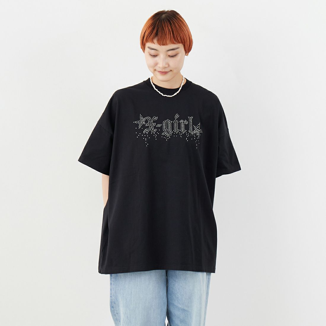 BLACK&&モデル身長：160cm 着用サイズ：S&&