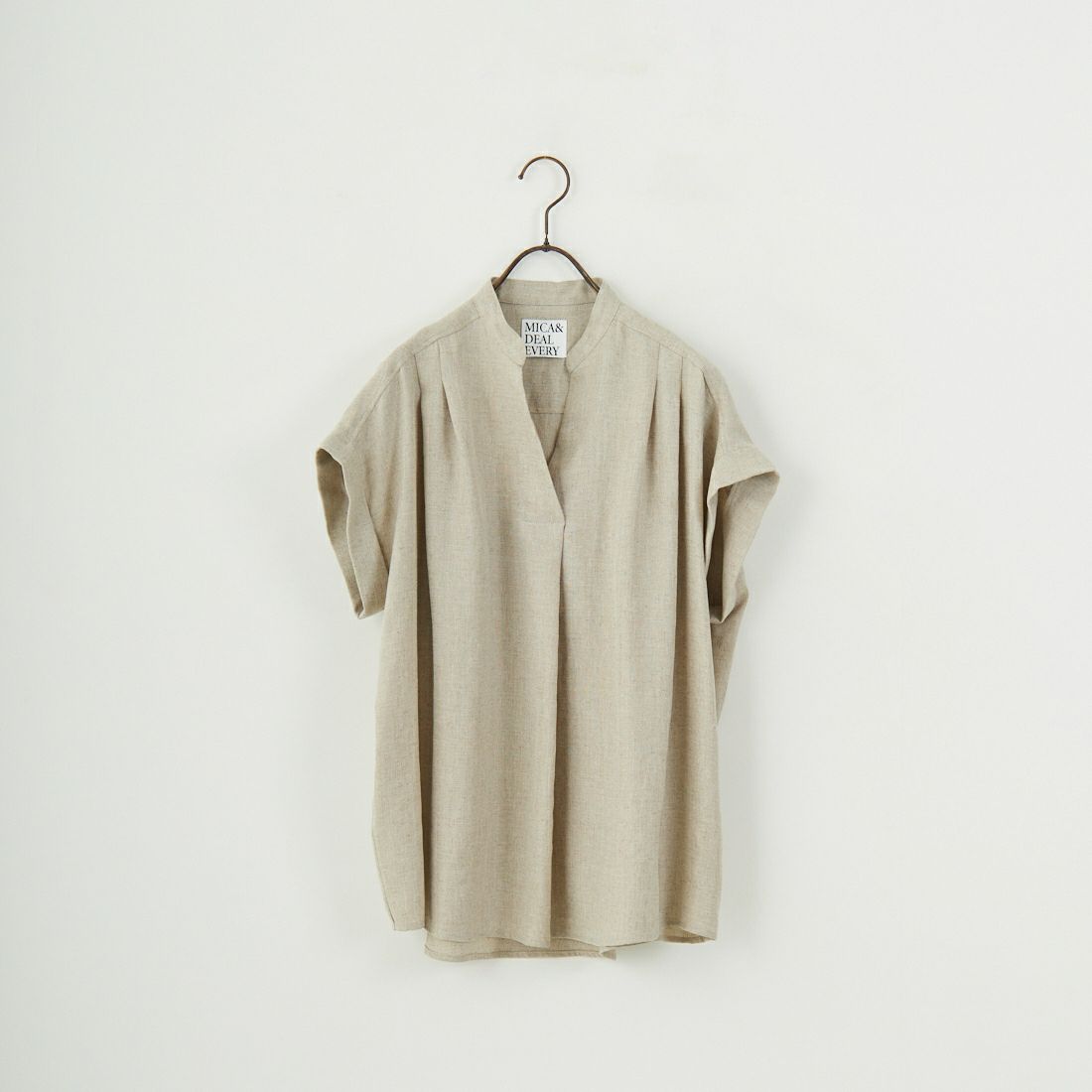 MICA&DEAL [マイカアンドディール] タックショルダーブラウス [0125201113] D/NAVY