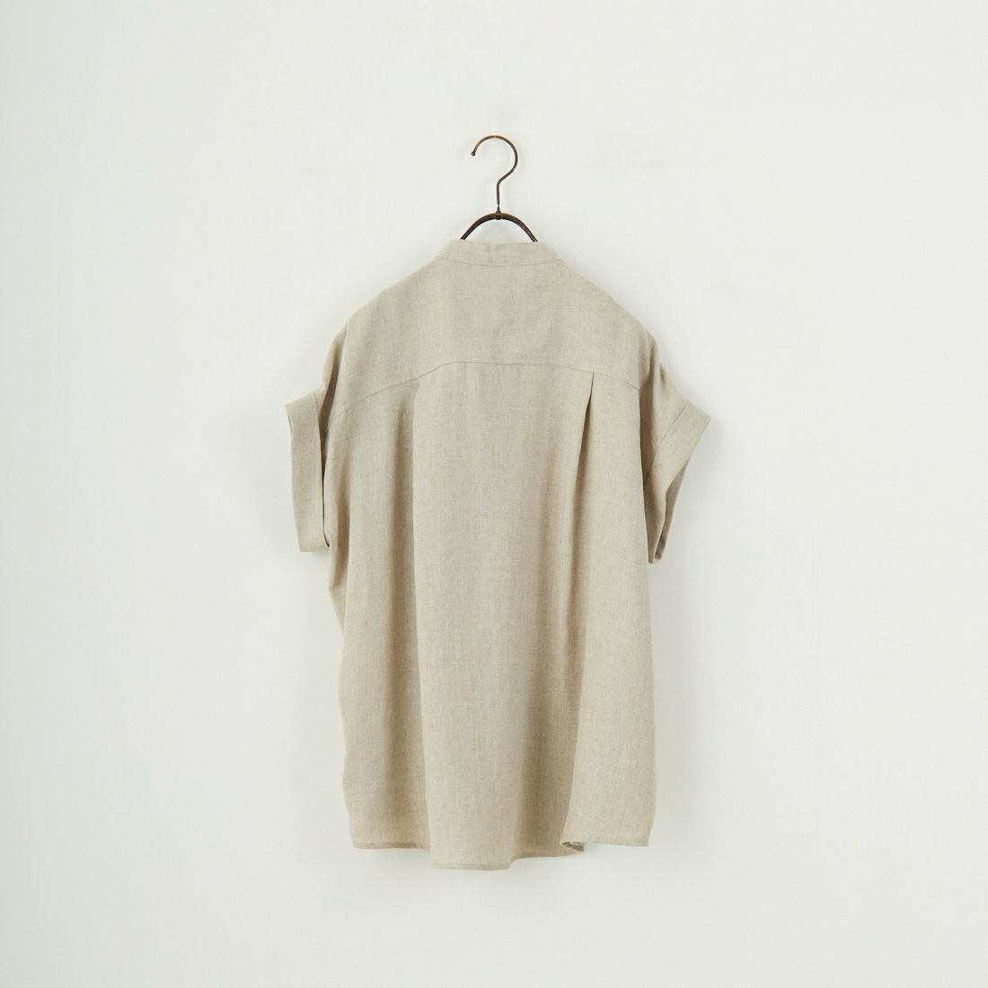 MICA&DEAL [マイカアンドディール] タックショルダーブラウス [0125201113] BEIGE