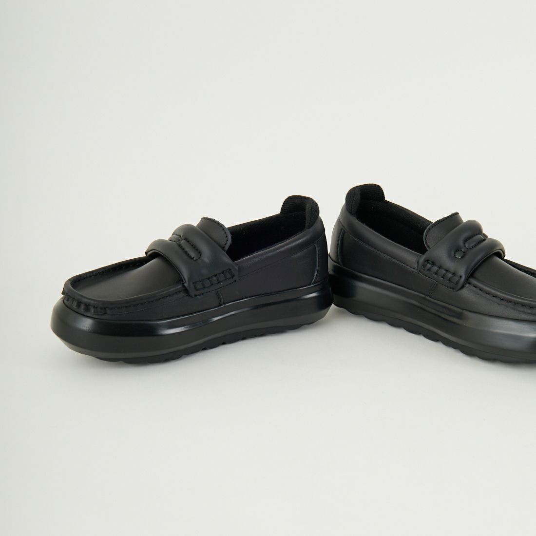 wander .etc [ワンダー] Uptown ローファー [WNDUTN] 10 BLK/BLK