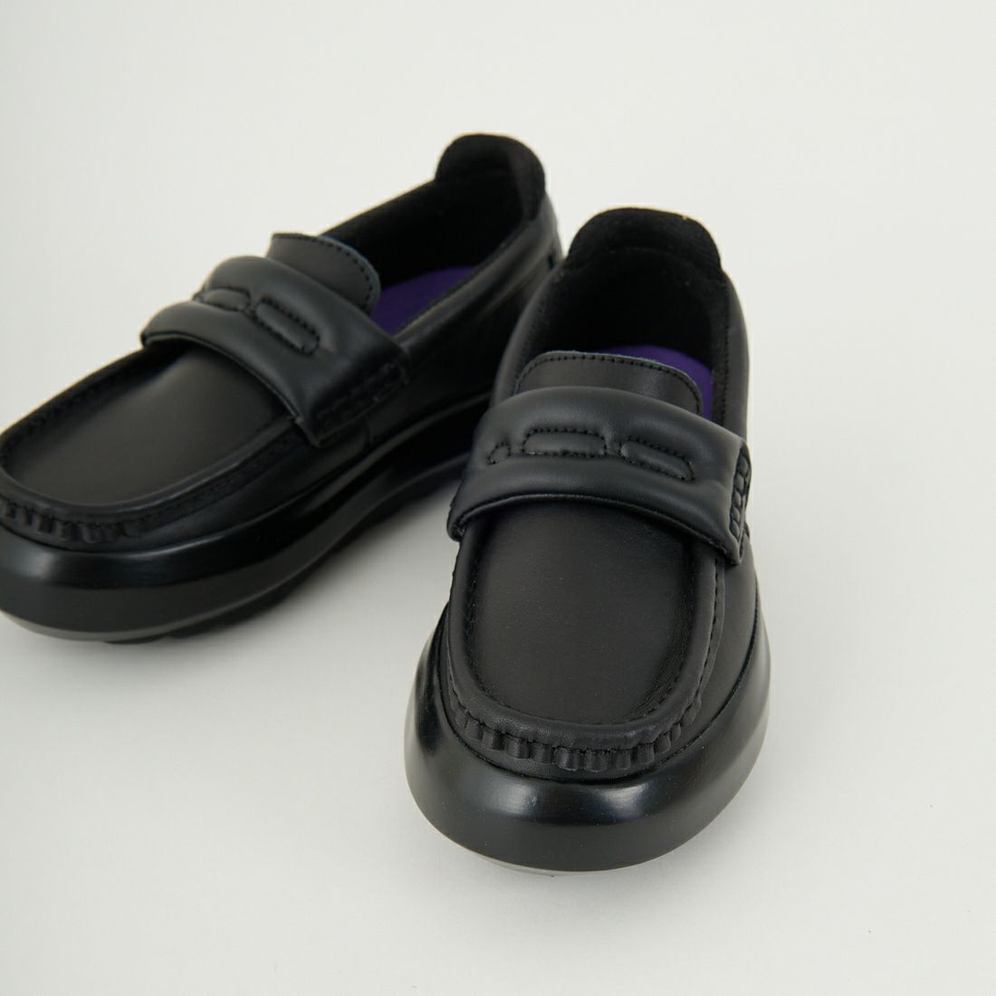 wander .etc [ワンダー] Uptown ローファー [WNDUTN] 10 BLK/BLK