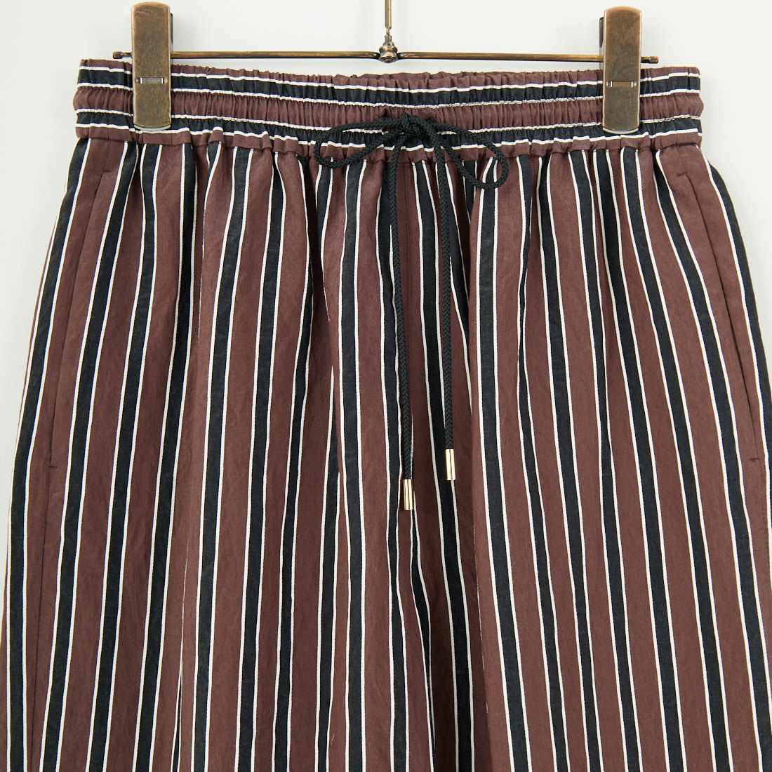 MICA&DEAL [マイカアンドディール] ストライプパンツ [0125203104] BROWN