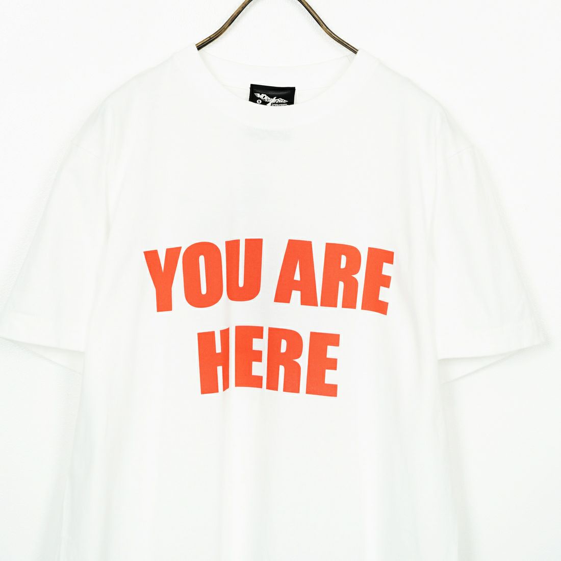 WORN FREE [ウォーン フリー] ジョン・レノン Tシャツ YOU ARE HERE [WFR-VTG-000003] 01 WHITE