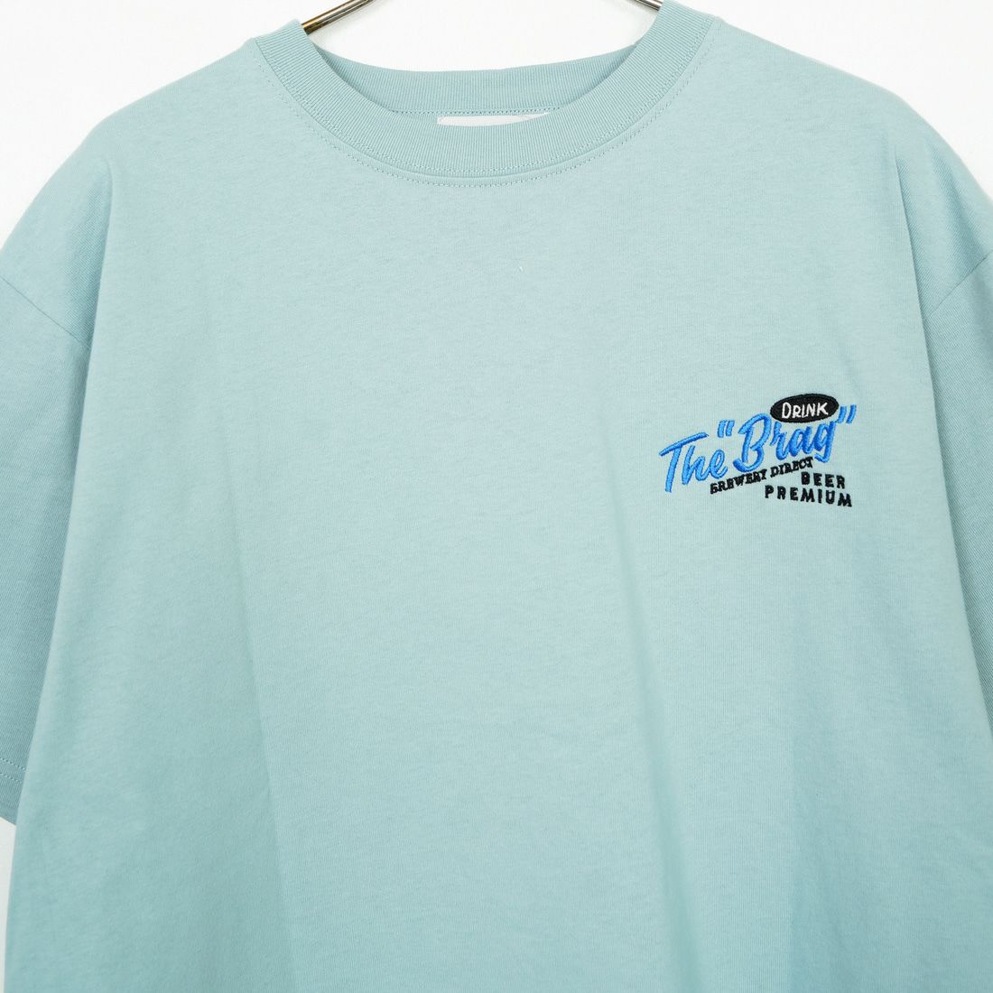 33Degrees [サーティスリーディグリーズ] 刺繍Tシャツ [TDR-252-019] 65 PB BEER