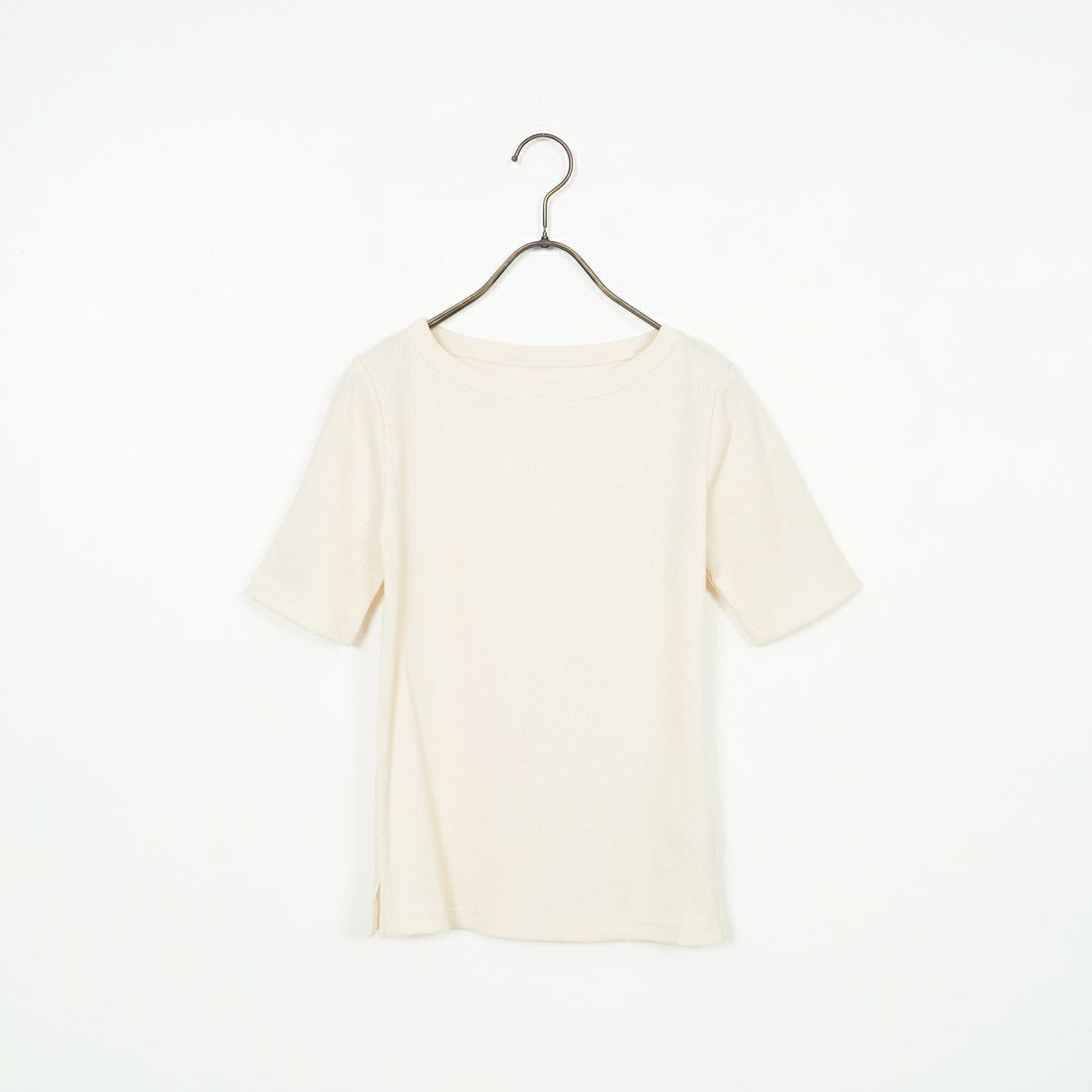Jeans Factory Clothes [ジーンズファクトリークローズ] ミックスラメ テレコTシャツ [21255055] 031 ｵﾌ