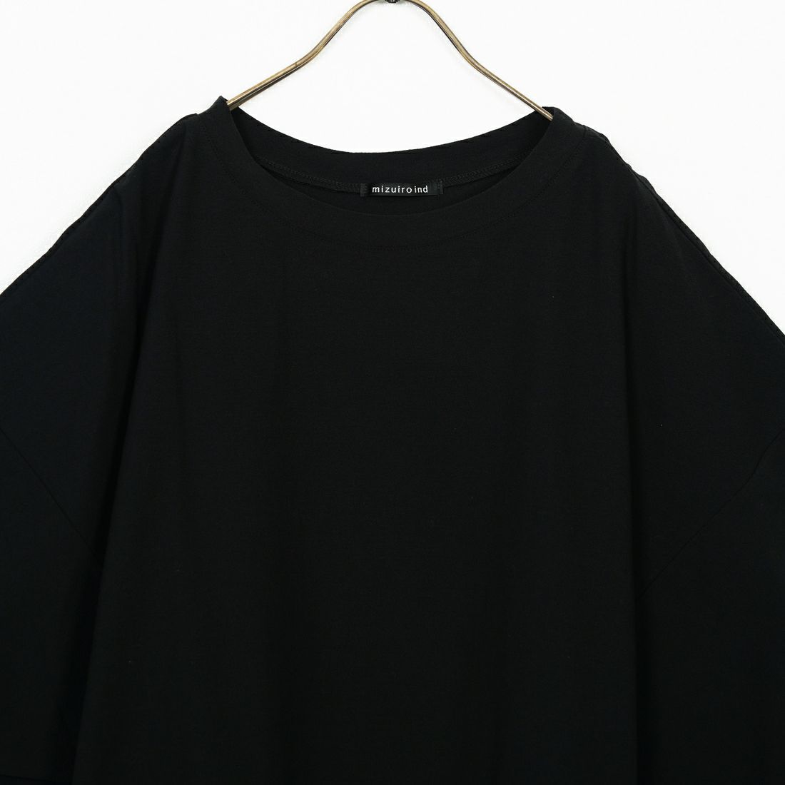 mizuiro ind [ミズイロインド] コクーンワイドプルオーバー [1-210057] 99 BLACK