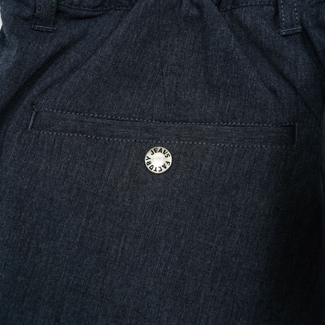 Jeans Factory Clothes [ジーンズファクトリークローズ] TC杢ストレッチ1Pイージートラウザー [JFC-252-003] 02 NVY
