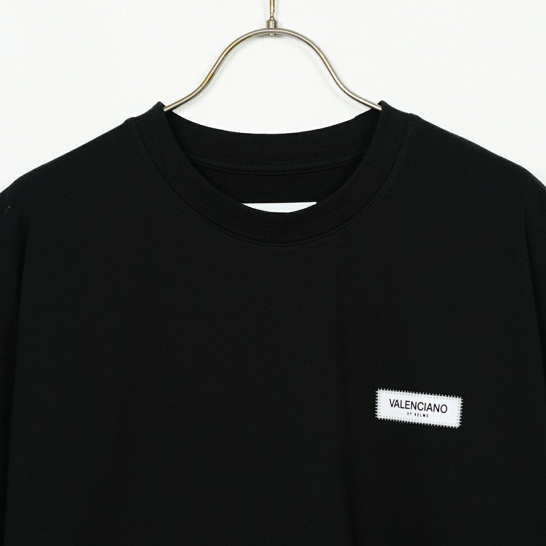 VALENCIANO BY KELME [バレンシアーノ バイ ケレメ] ラベルロゴTシャツ [KV25S601] 26 BLACK