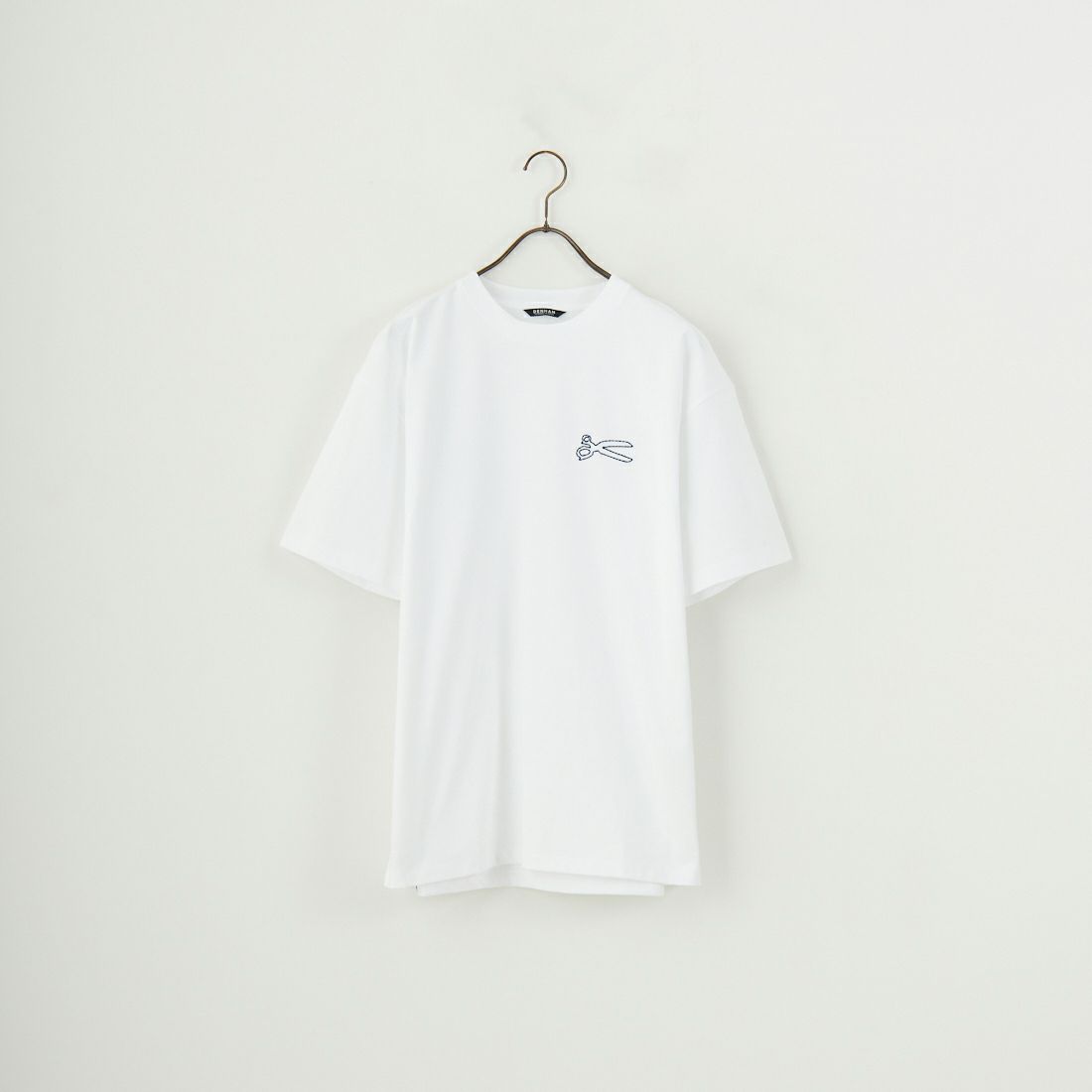 DENHAM [デンハム] ショートスリーブ Tシャツ [CHAIN-TEE] WHITE