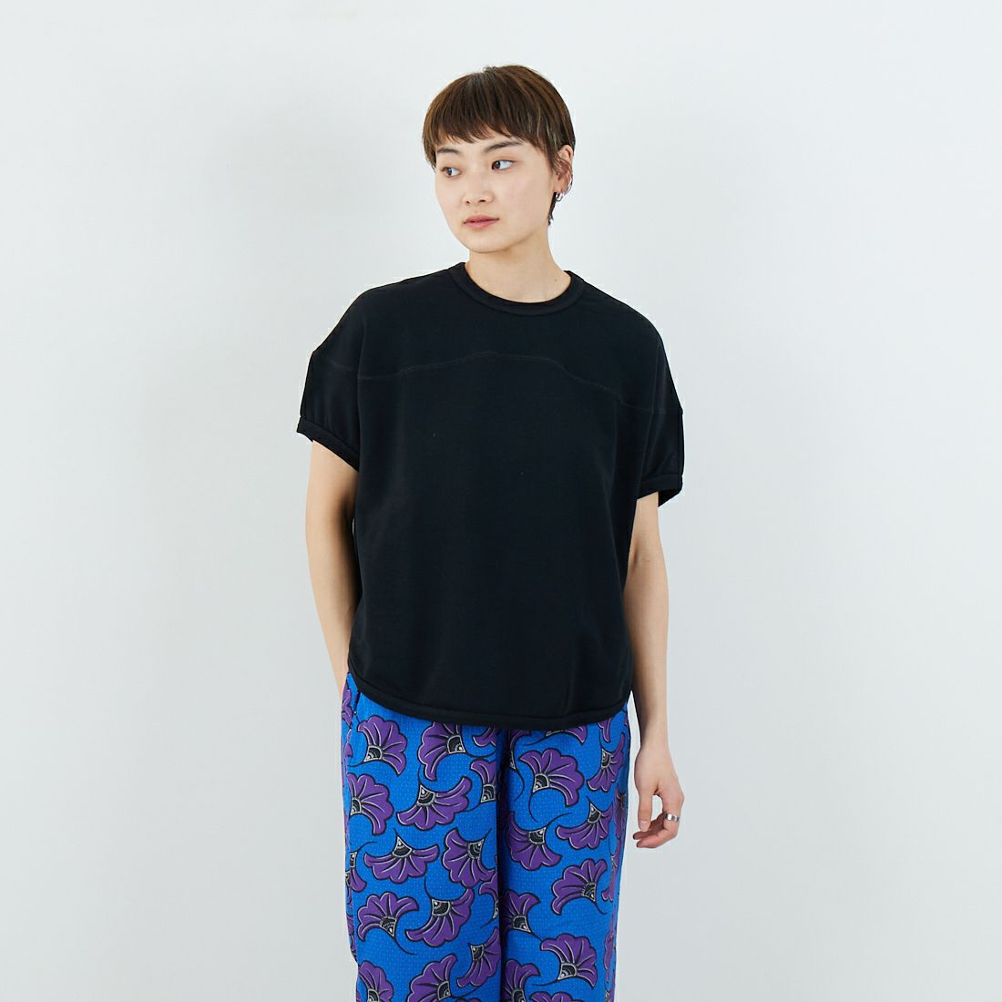 99 BLACK&&モデル身長：160cm 着用サイズ：F&&