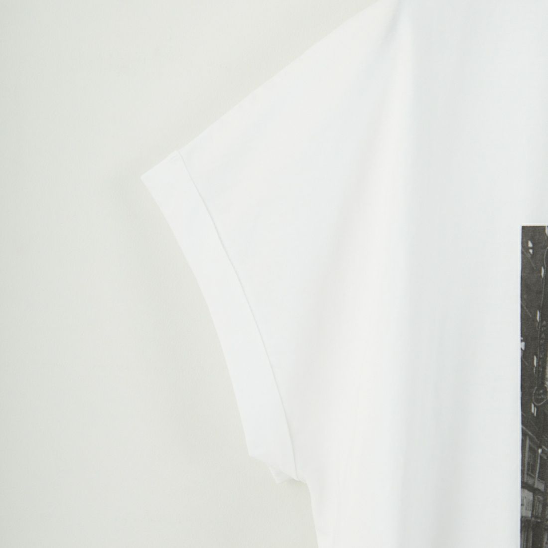 MICA&DEAL [マイカアンドディール] シティフォトプリントTシャツ [0125209136] WHITE