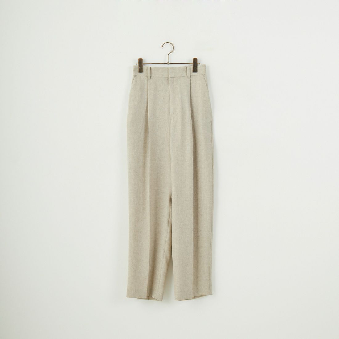 MICA&DEAL [マイカアンドディール] ハイウエストコクーンパンツ [0125203117] BEIGE