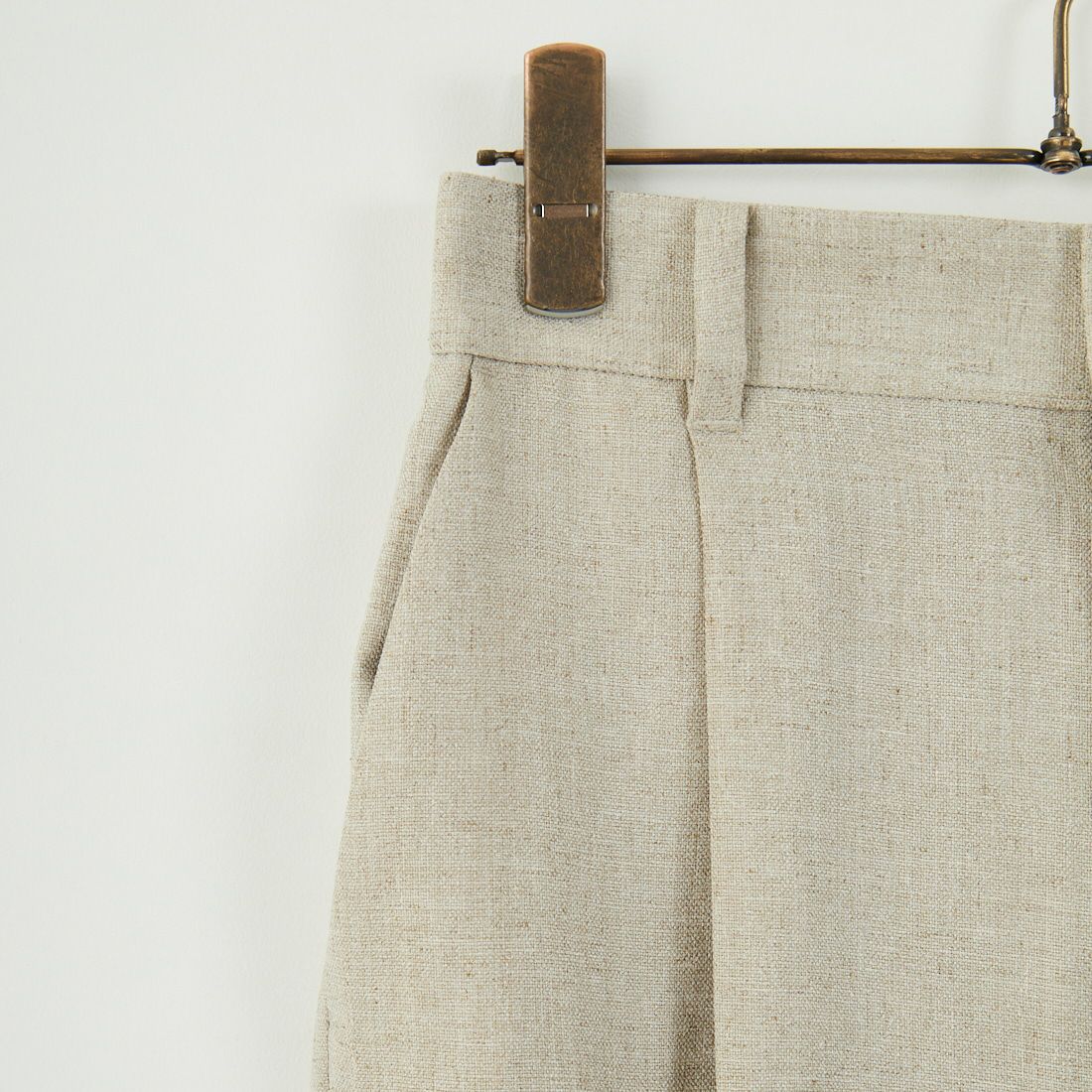 MICA&DEAL [マイカアンドディール] ハイウエストコクーンパンツ [0125203117] BEIGE