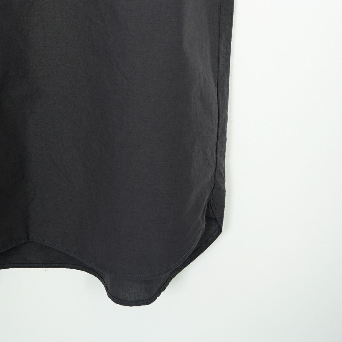 DANTON [ダントン] コットンリネン バンドカラーシャツ [JD-3788SCL] CHARCOAL