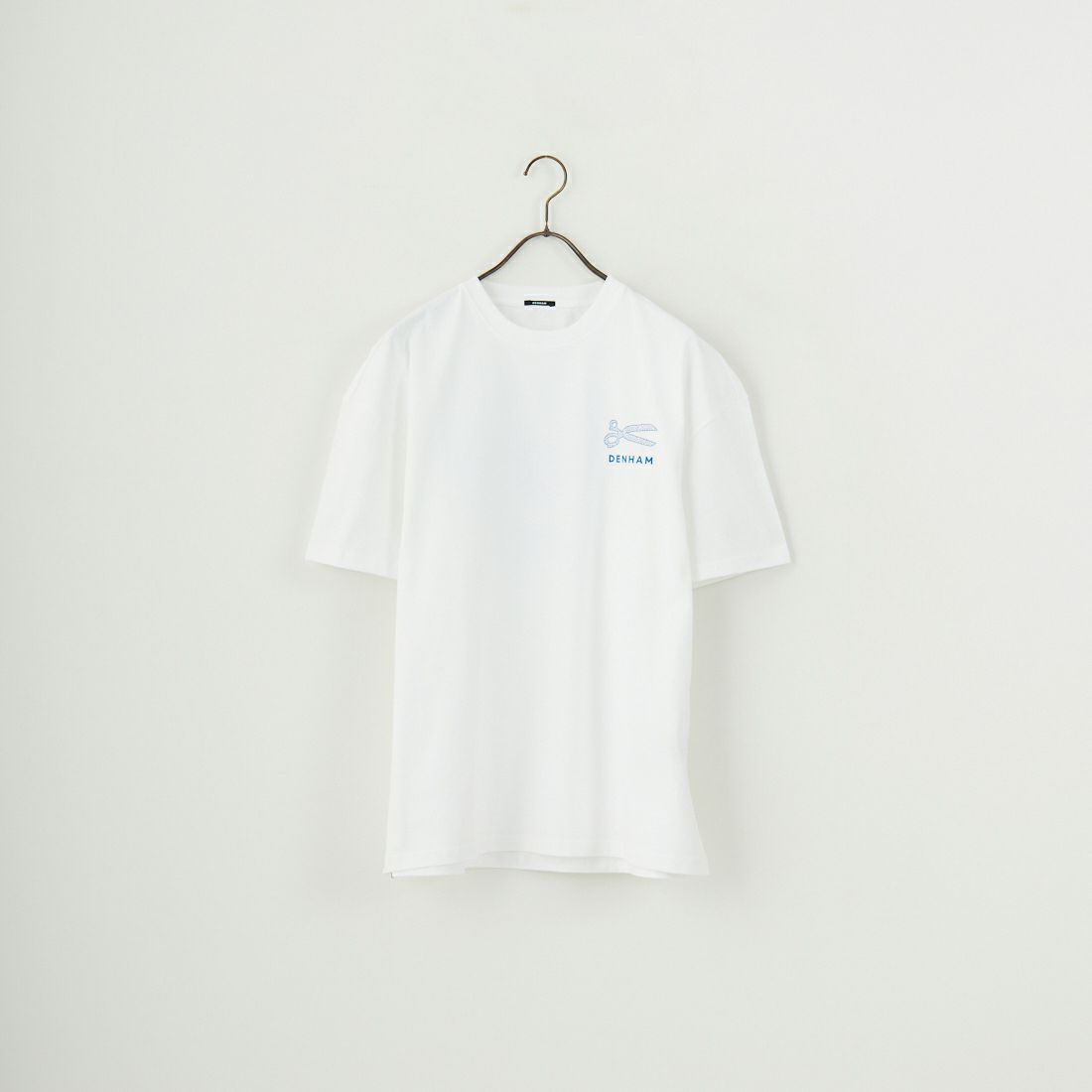 DENHAM [デンハム] ショートスリーブTシャツ [WEAR-BETTER-BOX-TEE] WHITE