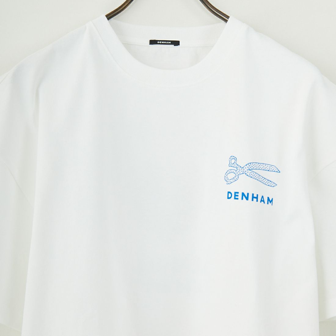 DENHAM [デンハム] ショートスリーブTシャツ [WEAR-BETTER-BOX-TEE] WHITE