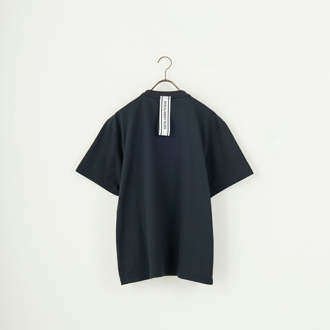 SY32 [エスワイサーティトゥ] べーシックロゴテープTシャツ [15053] BLACK
