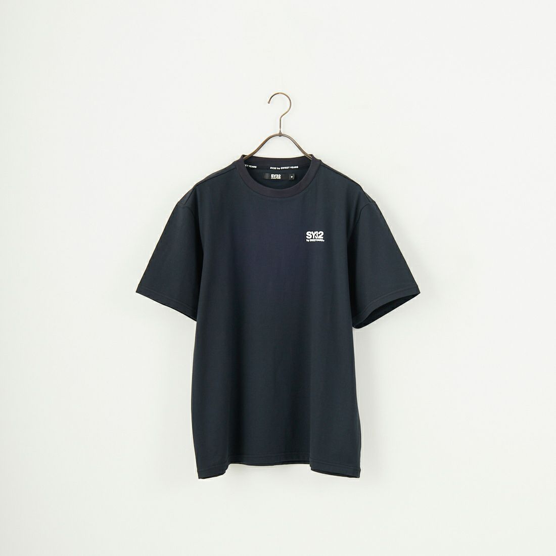 SY32 [エスワイサーティトゥ] べーシックロゴテープTシャツ [15053] BLACK