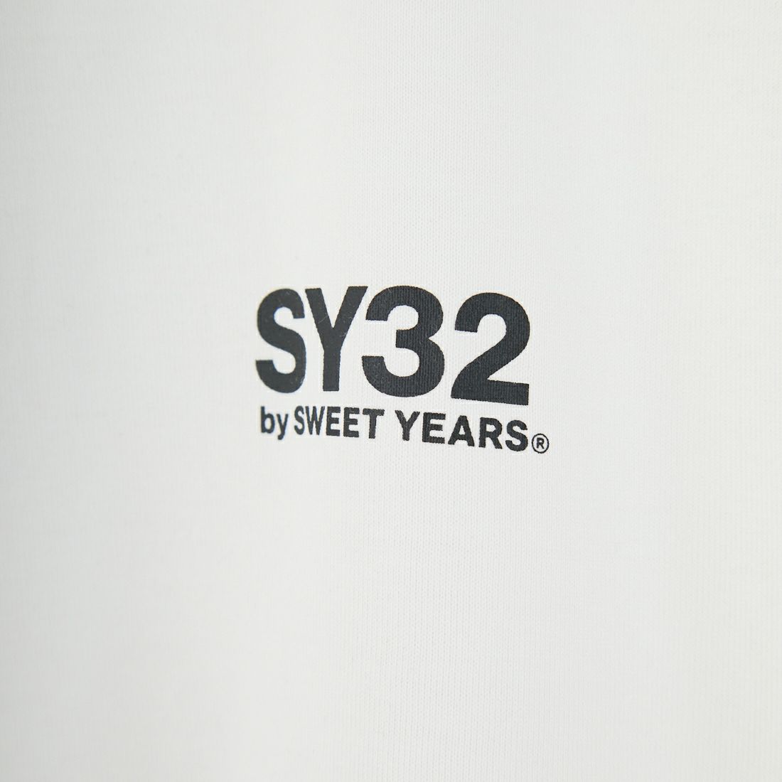 SY32 [エスワイサーティトゥ] べーシックロゴテープTシャツ [15053] WHITE