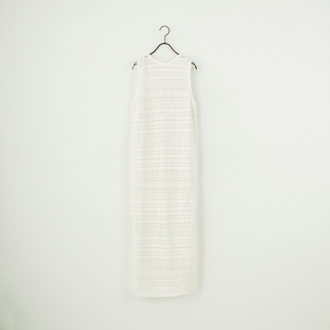 Jf Ready Made [ジェイエフレディメイド] コットンレースロングワンピース [25336-BH] OFF WHITE