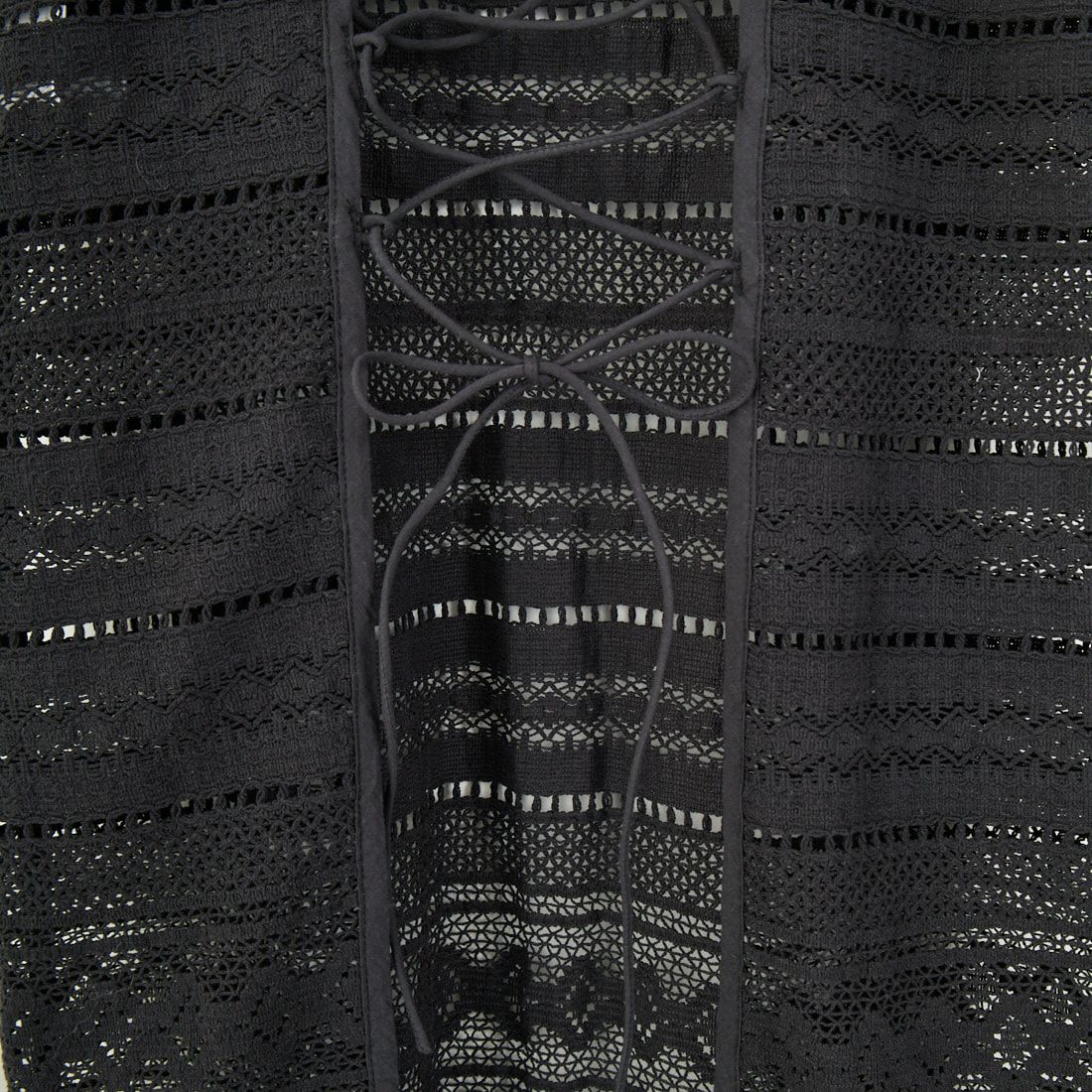 Jf Ready Made [ジェイエフレディメイド] コットンレースロングワンピース [25336-BH] BLACK
