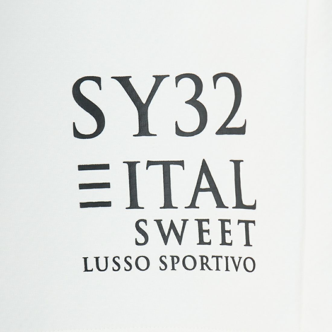 SY32 [エスワイサーティトゥ] スパイラルニットショートパンツ [15014] WHITE