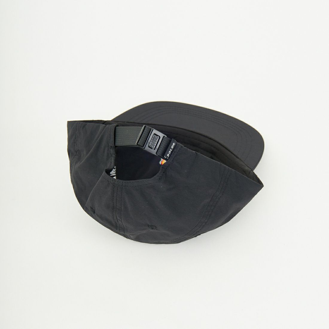 POLeR [ポーラー] フェスティバル 刺繍ナイロンキャップ [251MCV0089] BLACK