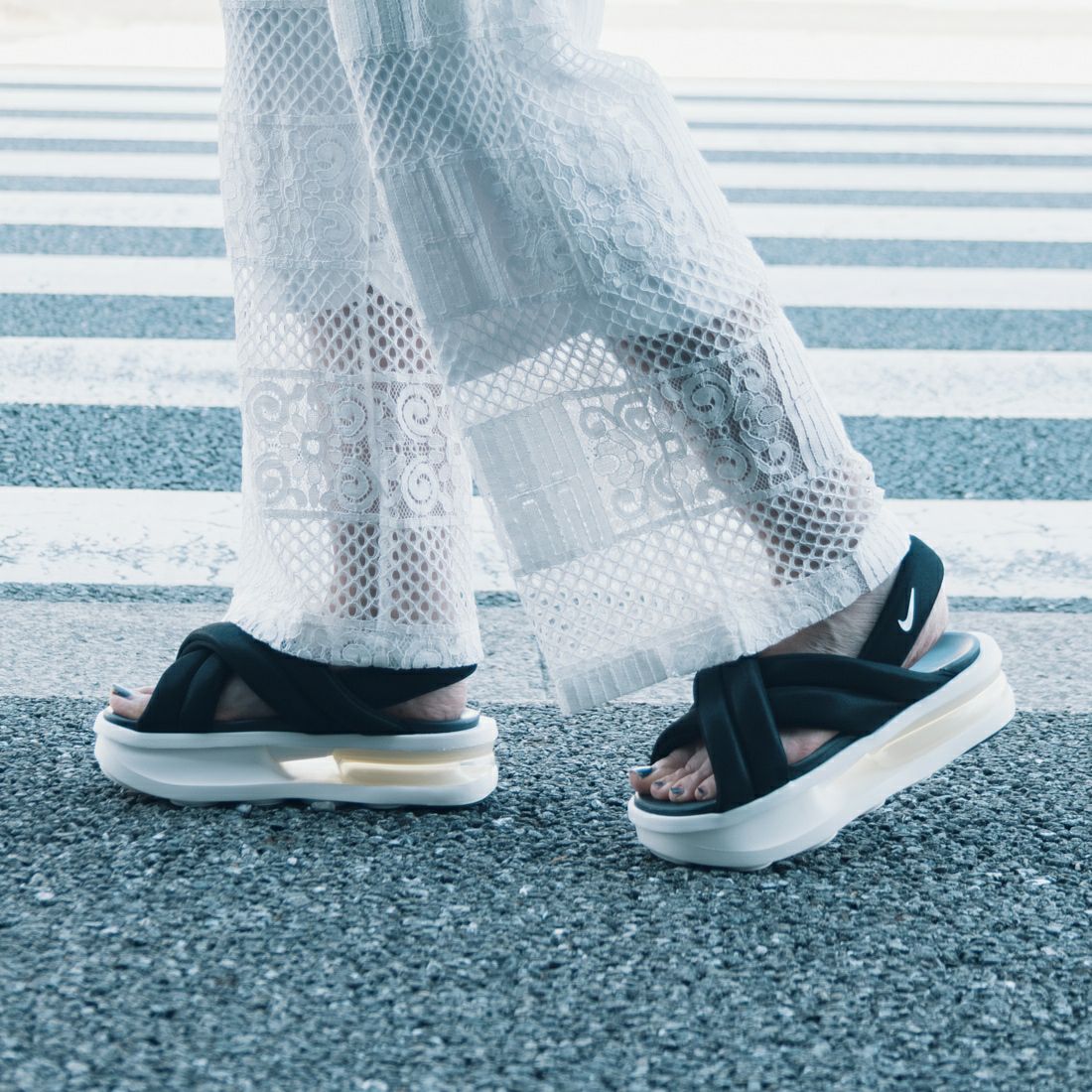 NIKE [ナイキ] エアマックスアイラサンダル [FJ5929] 002 ﾌﾞﾗｯｸ