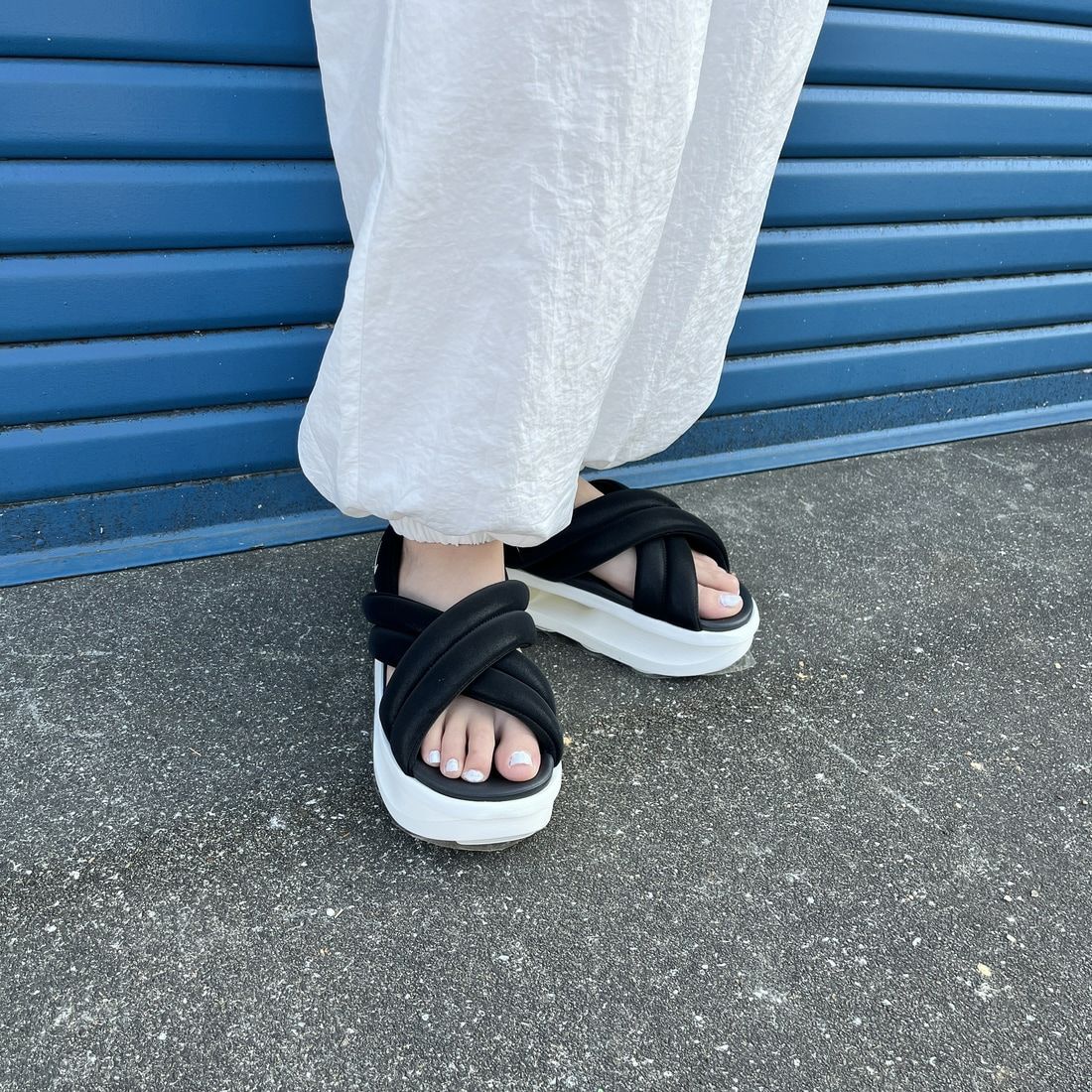 NIKE [ナイキ] エアマックスアイラサンダル [FJ5929] 002 ﾌﾞﾗｯｸ