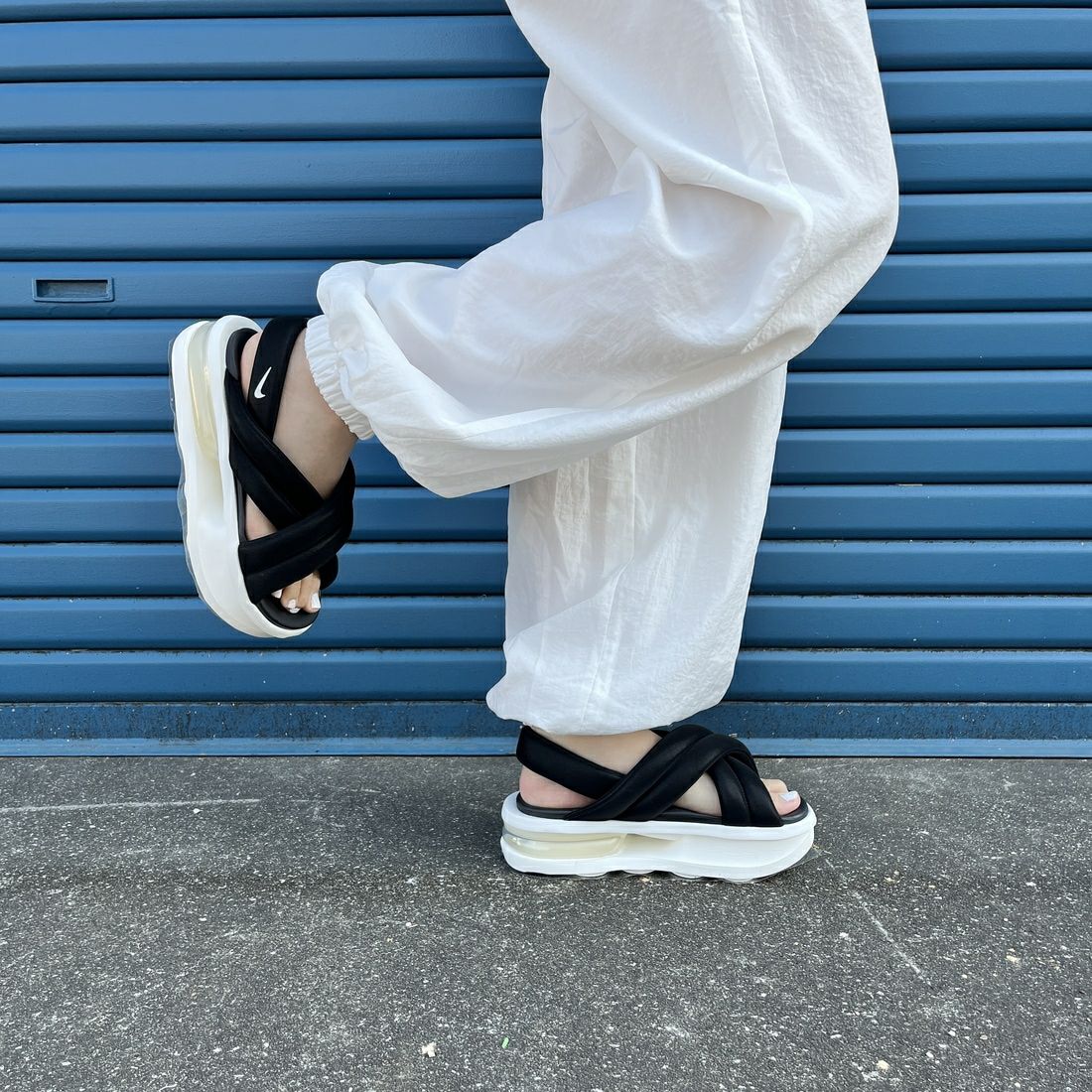 NIKE [ナイキ] エアマックスアイラサンダル [FJ5929] 002 ﾌﾞﾗｯｸ