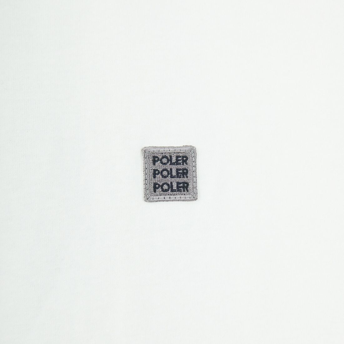 POLeR [ポーラー] ピグメントTシャツ [251MCV0057] WHITE