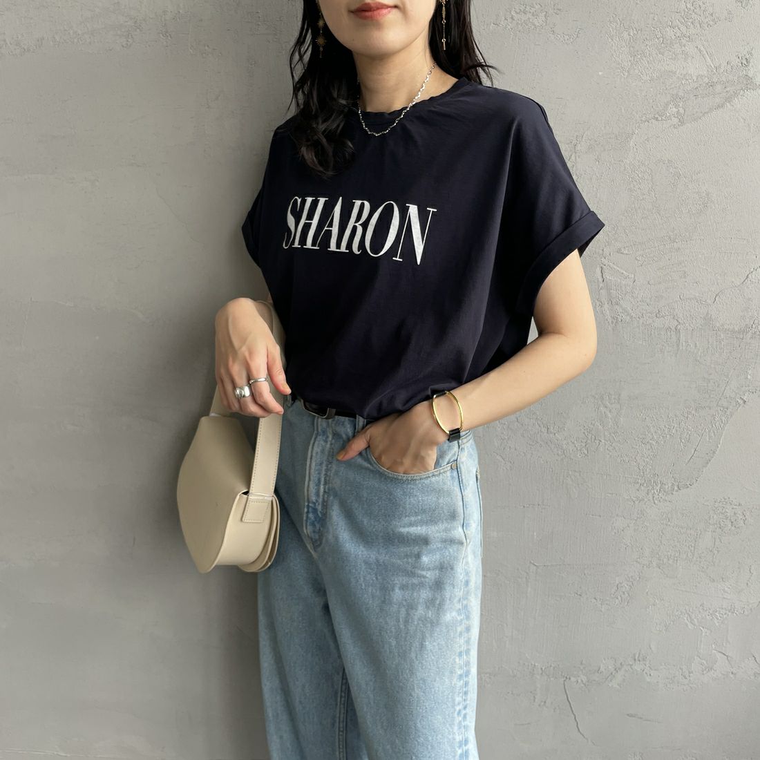 NAVY&&モデル身長：160cm 着用サイズ：38&&