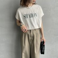 L/BEIGE&&モデル身長：158cm 着用サイズ：38&&
