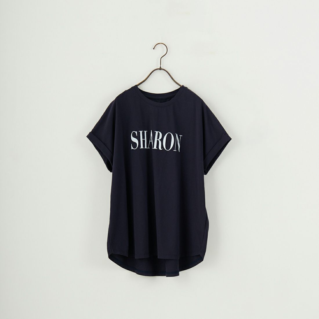 MICA&DEAL [マイカアンドディール] SHARON プリントTシャツ [0125209101] NAVY