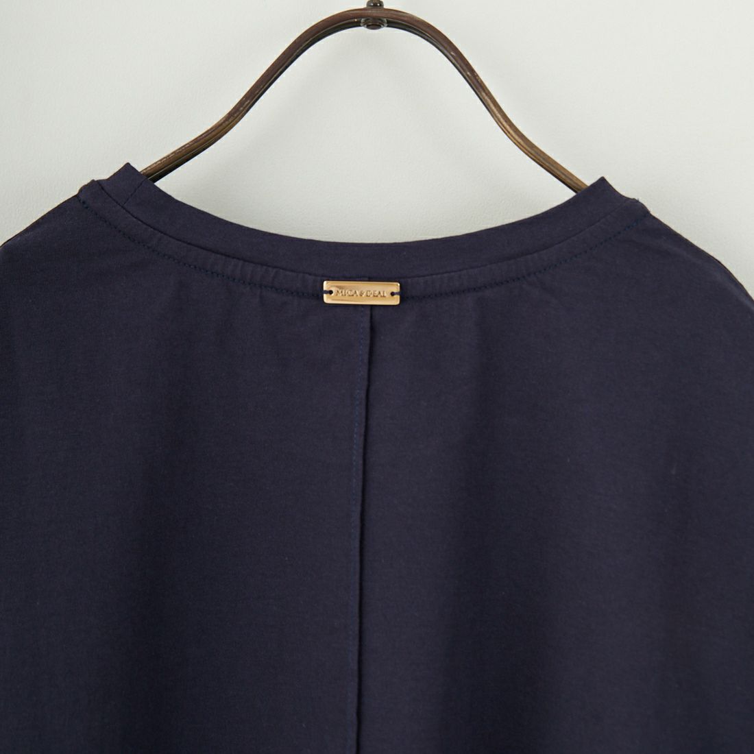 MICA&DEAL [マイカアンドディール] SHARON プリントTシャツ [0125209101] NAVY