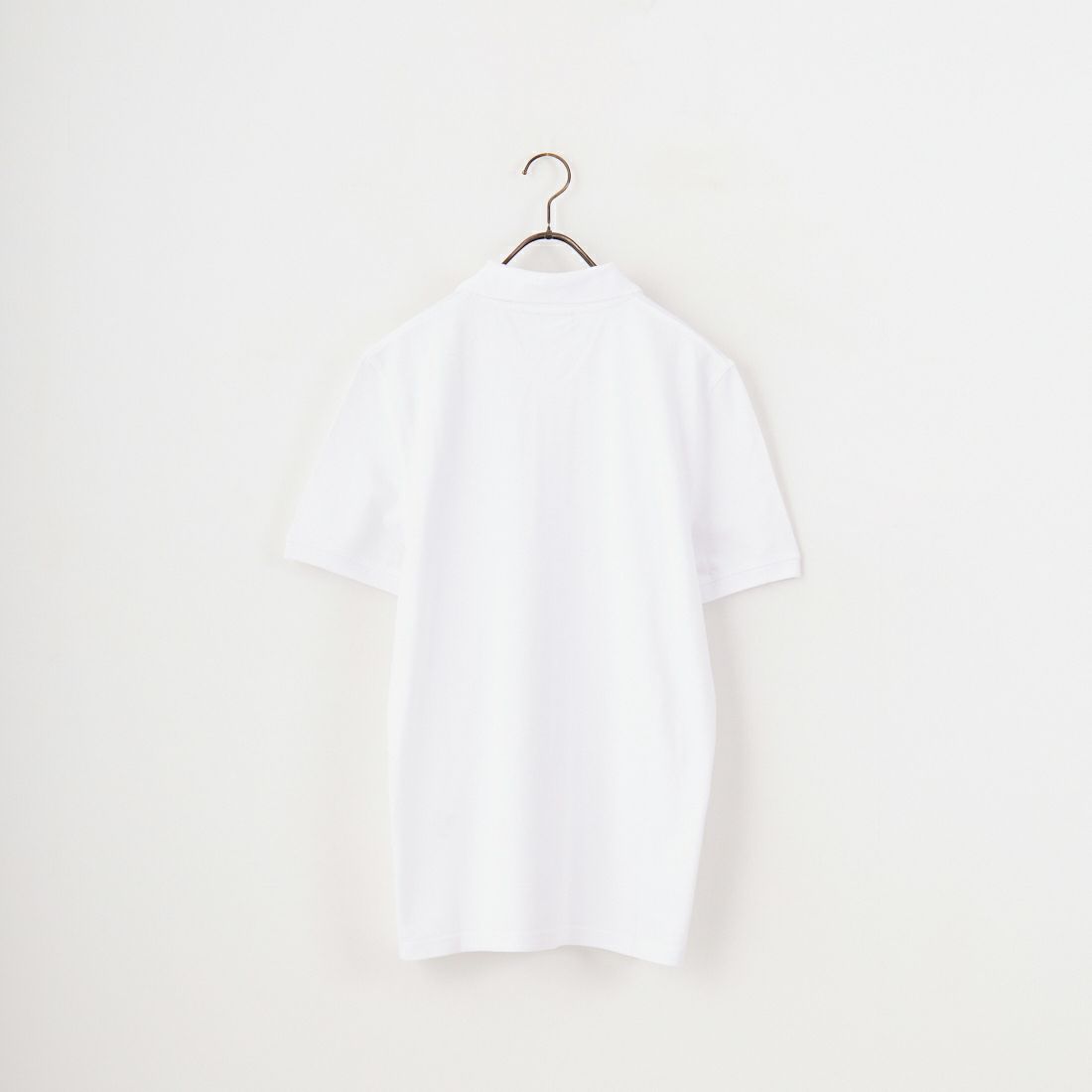 MAISON KITSUNE [メゾン キツネ] フォックスヘッド パッチ レギュラー ポロ [LM00208KJ7002] P100 WHITE
