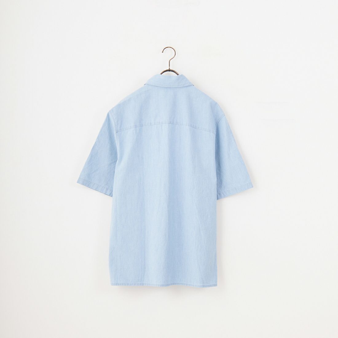 MAISON KITSUNE [メゾン キツネ] リラックス ショートスリーブ シャツ [OM00424WC5006] P470 INDIG