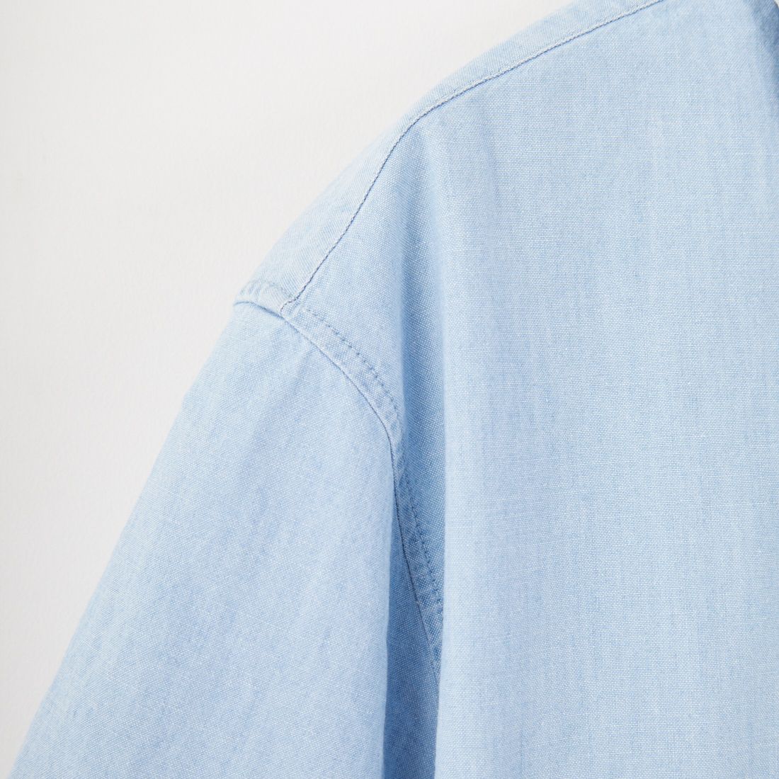 MAISON KITSUNE [メゾン キツネ] リラックス ショートスリーブ シャツ [OM00424WC5006] P470 INDIG