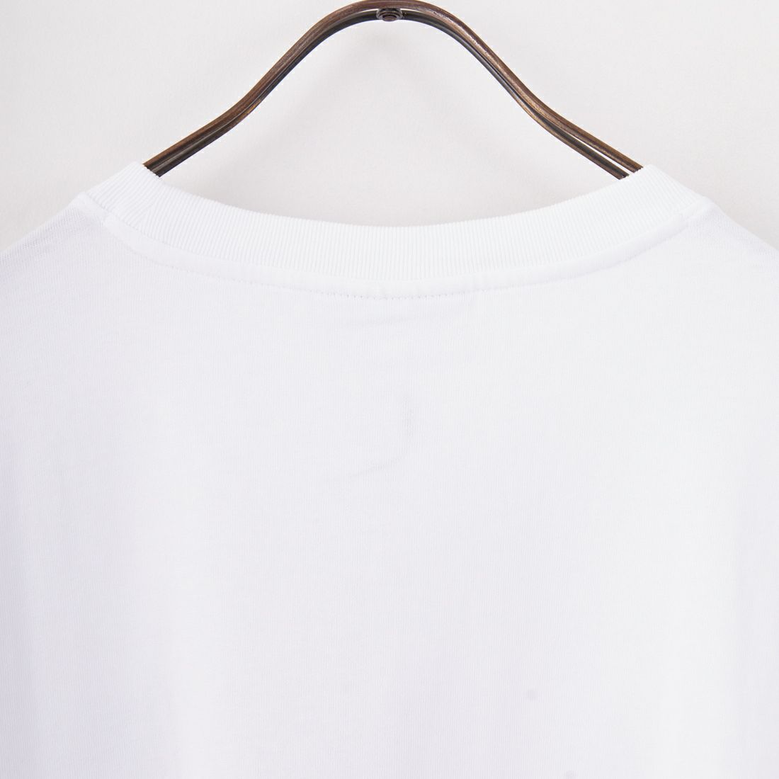 MAISON KITSUNE [メゾン キツネ] ハンドライティング エンブロイダリー オーバーサイズ Tシャツ [OM00123KJ0119] M186 WHITE