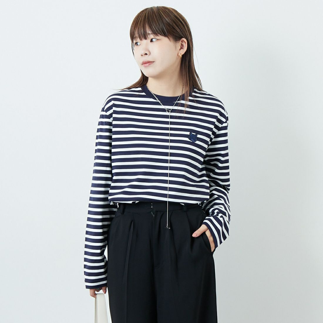 S481 NVY S&&モデル身長：167cm 着用サイズ：XS&&